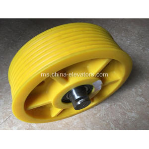 Kereta Top Pulley untuk ThyssenKrupp Elevators 400 * 7 * 8